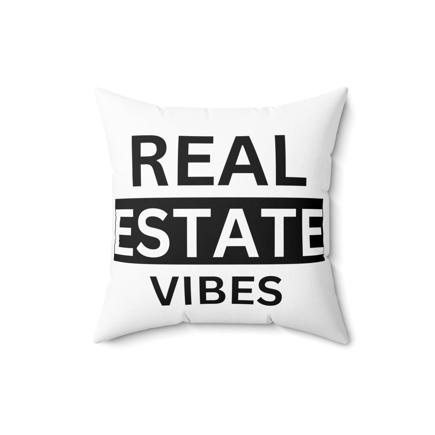 Real Estate Vibes Double Sided Pillow