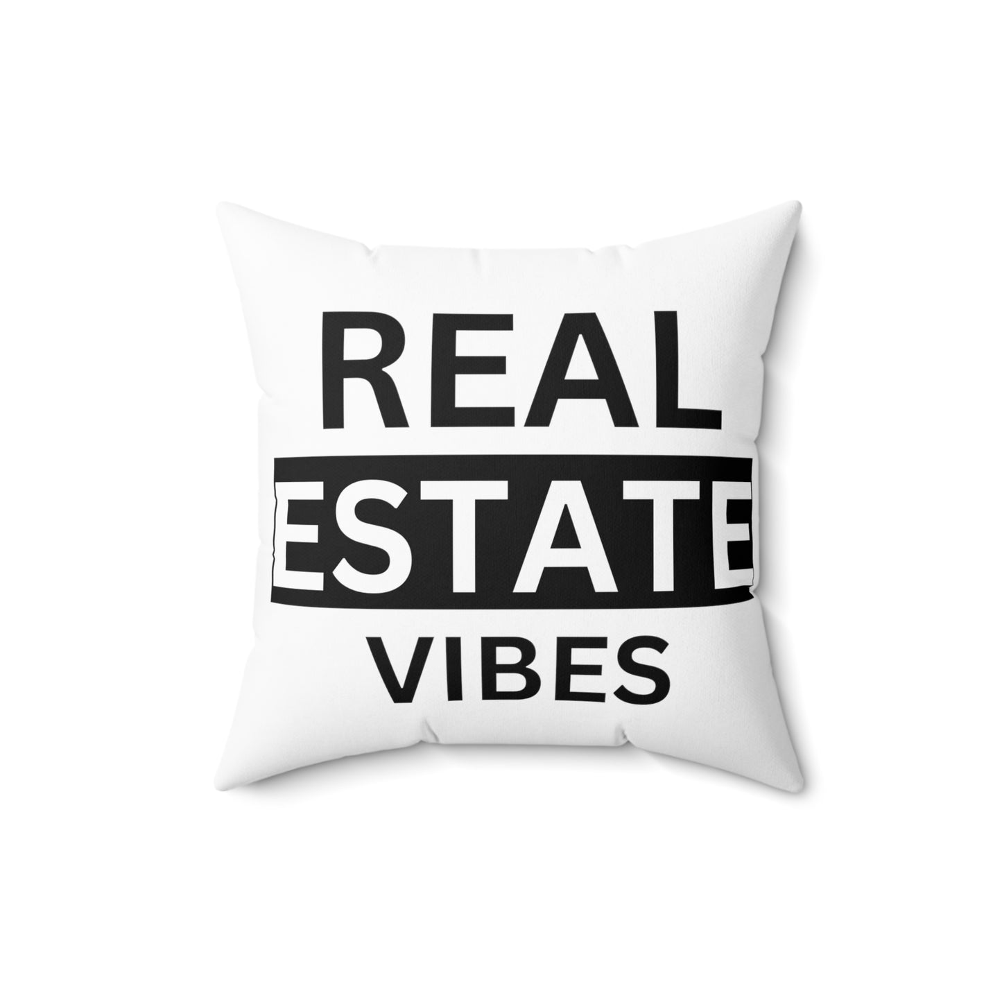 Real Estate Vibes Double Sided Pillow