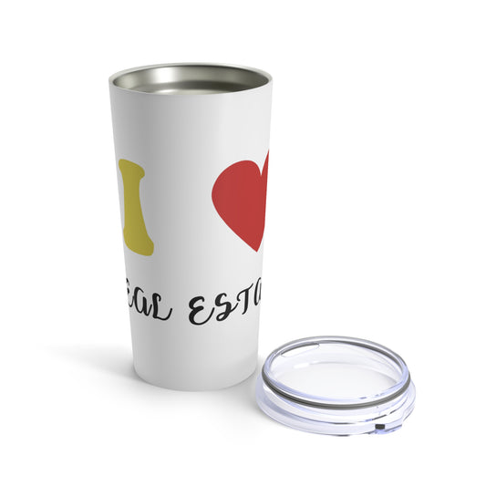 I Love Real Estate Tumbler