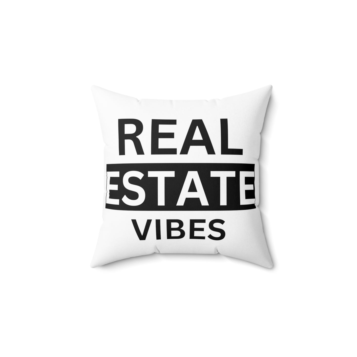 Real Estate Vibes Double Sided Pillow