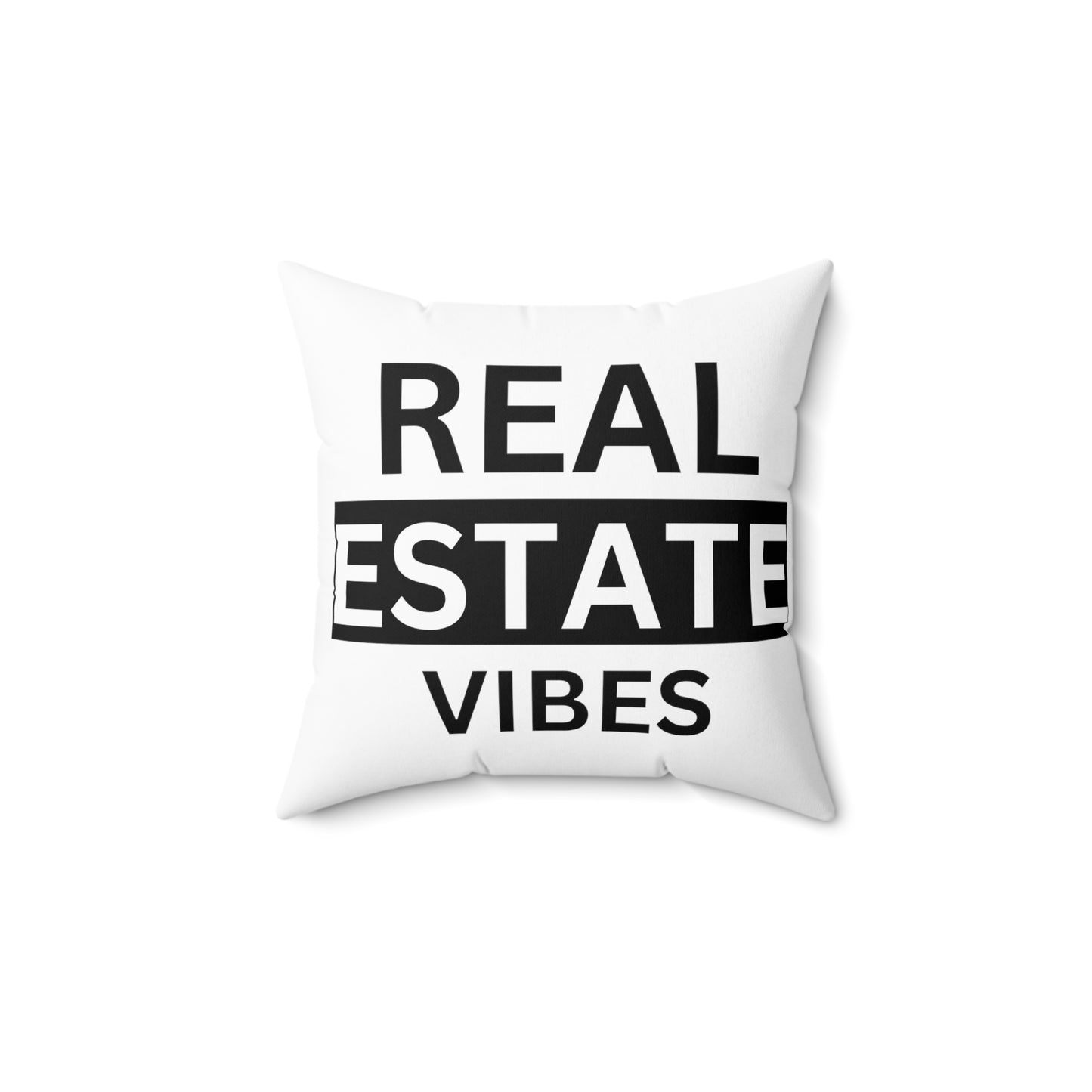 Real Estate Vibes Double Sided Pillow