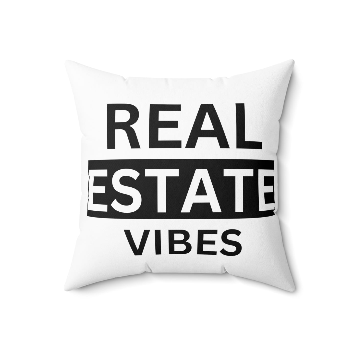 Real Estate Vibes Double Sided Pillow