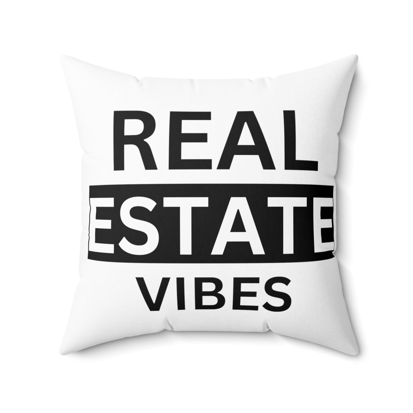 Real Estate Vibes Double Sided Pillow