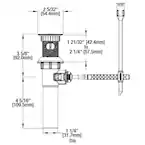 Glacier Bay Two Handle Bathroom Faucet 4in Centerset (Chrome)